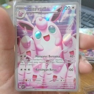 POKEMON WIGGLYTUFF AR INDONESIA HOLO CARD