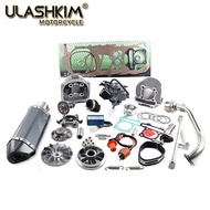 XS1P52QMI 1P57QMJ 152QMI 1P52QI engine GY6 125 150 Scooter Cylinder Kit Bore 57.4mm Racing Exhaust C