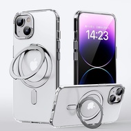 Apple 15Promax Rotating 360°Stand Phone Case iphone14Pro/13 Apple Frosted Magnetic Case