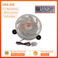 NEW Samsung refrigerator cooling fan motor fan accessories ZWF-32-140 B17123.4-5 (A1) DC12V 2W