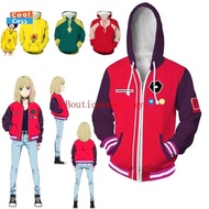 & 2021 Wonder Egg Priority Cosplay Hoodies Ohto Ai Costumes Kawai Rika Jackets Hooded Zipper Coats