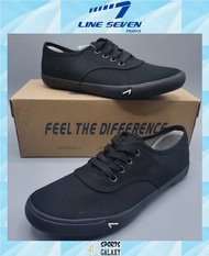 [LINE SEVEN] LINE7 6655 LADIES BLACK SCHOOL SHOES
