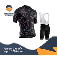 Imported Cycling Jersey NORTHWAVE NW NW5 BIB Set T-Shirt Pants Roadbike