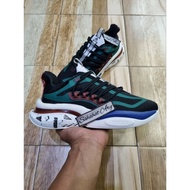 Alphaboost V1 Dark Green Core Black Shoes