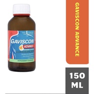 EXP 2027 GAVISCON ADVANCE PEPPERMINT FLAVOUR 150ML &  GAVISCON PEPERMINT LIQUID 200ML & GAVISCON PEP