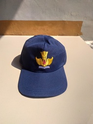 Topi SMP bordir Pria Wanita belakng pakai karet /20 pcs / kodi