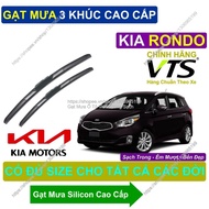 KIA RONDO 3-Segment Silicon Windshield Wiper. KIA RONDO Windshield Wiperbag. KIA RONDO