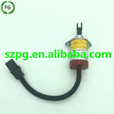 12V Stop Solenoid RE526570 for John Deere 2.4L 2.4 4024TF TF270 4024 3.0L 3.0 Engine