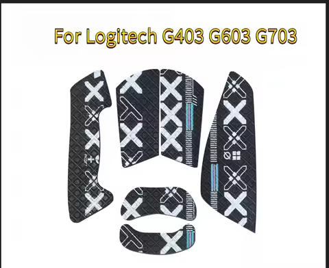 Sweat Resistant Mouse Grip Tape For Logitech G403 G603 G703 with Cleaning Cotton