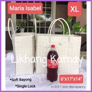 ◹ ♒ △ LIKHANG KAMAY Plastic Bayong Bag XL Modern Plastic Bayong Bag souvenir giveaways handmade