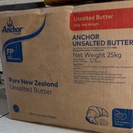 Promo Anchor Unsalted Butter 25Kg Tawar Termurah