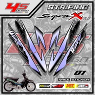 01 SUPRA X OLD STRIPING STICKER - SUPRA X OLD STRIPING STICKER