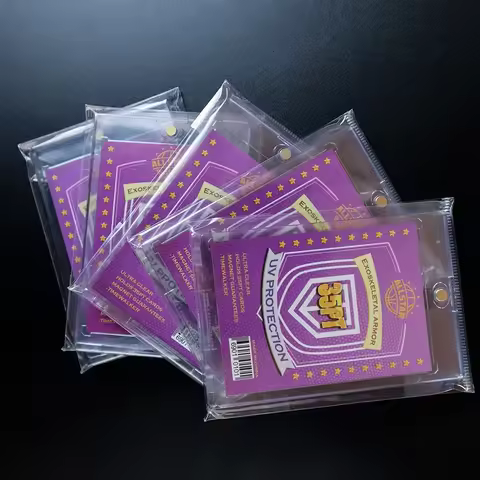 Time Walker Brand 5Pcs/Lot 35/75/130PT Card Bricks Card Holder Cases - Holds Regular Baseball, Hocke