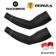 【In stock】Rockbros Arm Sleeve Sun UV Protection Hand Socks Muslimah and For Men Motorcycle Fishing Cycling Sport Handsock NPOH