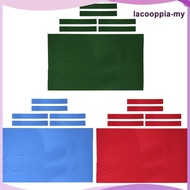 [LacooppiaMY] Pool Table Cloth & 6 Felt Strip for 9ft Snooker Billiard Table Gears Red