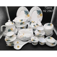 (72pcs) Opal dinner set