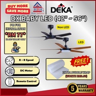 Deka DX56 / DX Baby 56'' 42'' DC Inverter 7 + 7 Speed Turbo Remote Control Ceiling Fan DX 56 DXBABY