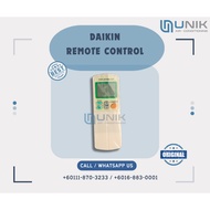 DAIKIN REMOTE CONTROL - 001