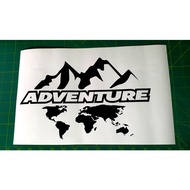 STICKER  ADVENTURE BOX MOTO STICKER CUTTING