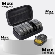 MAXG Pill Organizers 7 Day With Large Portable Zipper Canvas Medicine Organiser Medicine Container Storage Box Pill Dispenser Container Pill Box