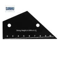 Fret Leveling Tool Guitar Bass Neck Fingerboard Measuring Ruler Guitar Fret Rocker Level Tool
