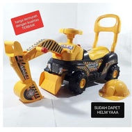SG TOYS MPS 770 Mainan Truk Excavator Beko/ Mobil Dorong Ride On