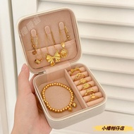 Portable Jewelry Box Compartment Storage Box Jewelry Storage Box Earring Storage Box Necklace Storag