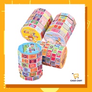 CASA CART Toy Kanak-kanak Teka-teki Digital Magic Cube Digital Magic Cube Pendidikan Matematik Bahan