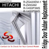 Hitachi Refrigerator Fridge Door Seal Gasket Rubber Replacement R-ZG420EM-1 R-Z450AM R-V450P3MS R-V450P8MS - wirasz