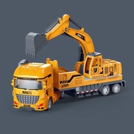 Excavator Truck Toys Boom Truck Dump Truck Crane Bulldozer Backhoe Toy Kids Toys Construction Large