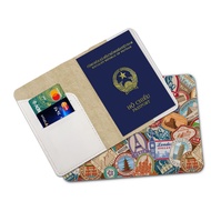 Bao Da Hộ Chiếu - Ví Đựng Passport Du Lịch ( in tên cá nhân ) - National Symbol - Stickers - LT077 S
