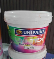 7L UNIPAINT Cat Putih Dinding 9102 / Wall Paint Ceiling 9102 white
