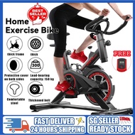 [SG Seller]Home Exercise Bike  LCD Display Weight Loss Pedal Bicycle Ultra-quiet Fitness Equipment/M