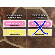 Dimarzio Ibz Humbucker Pickup Sticker Electric Guitar Cover Pickups Guitar Electric Ibanez