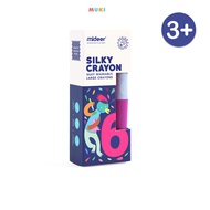 Toy - Mideer safe crayons - Silky Crayon MD4066 6 + 12 colors