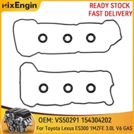 Engine Valve Cover Gasket Seal Fit 3.0 L For Toyota Camry Avalon Solara Lexus ES300 1MZFE 3.0L V6 GA