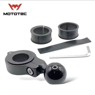 MOTOTEC Spare Part อะไหล่ หัวบอล 25 มิล ใส่กับ Motowolf ตัวก้านสูงได้ทุกรุ่น สำหรับที่จับโทรศัพท์มือ