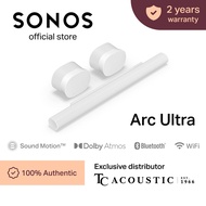 9.1.4 Sonos Arc Ultra Soundbar w Sonos Era 300 Pair - Dolby Atmos Wireless Smart Home Theater System