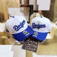 47 Brand AFRAME cap Dodgers white blue snapback