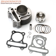 Scooter 52mm Big Bore Racing Cylinder Kit For Baotian BT49QT 50 GY6 139QMB 50cc To 120cc Upgrade 4-S