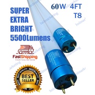 30PCS NADRO 60W 4FT LED TUBE LIGHT DAYLIGHT 6500K SUPER EXTRA BRIGHT