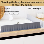 7/10CM Height Sink Splash Guard Premium Silicone Water Splash Guard for Sink Kitchen Island Sink Bac