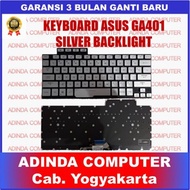 Asus ROG Zephyrus G41 GA401 GA401I GA401M Silver Backlight Keyboard
