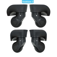 [baoblaze2] 2Pcs Luggage Suitcase Wheels Silent Easy Installation Trolley Bag Wheels