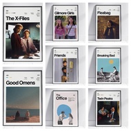The Office Poster Twin Peaks Friends Breaking Bad Good Omens Fleabag Gilmore Girls X Files Poster