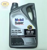 Mobil Super All-In-One Protection SAE5W-30 7L. น้ำมันเครื่อง สังเคราะห์แท้ โมบิล  SAE5W-30 ดีเซล ขนา