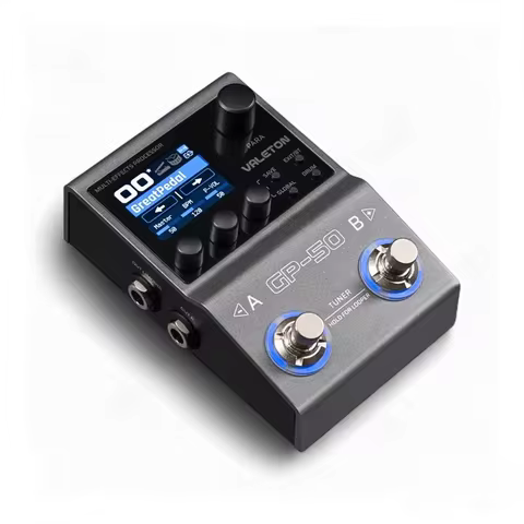 Valeton GP50 GP-50 Sound Card Electric Guitar Bass Integrated Single Block Effect Device IR Box Anal