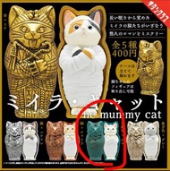 奇譚 Kitan Club 埃及 木乃伊 貓 埃及貓 木乃伊貓 扭蛋 白貓 扭蛋 the mummy cat