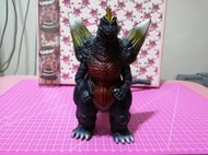 A1326【BANDAI 太空哥吉拉 軟膠】 二手 早期 收藏 動畫 懷舊