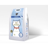 N1 Tofu & Cassava Blend Cat Litter – Quick Clump, Flushable, No Bottom Stick